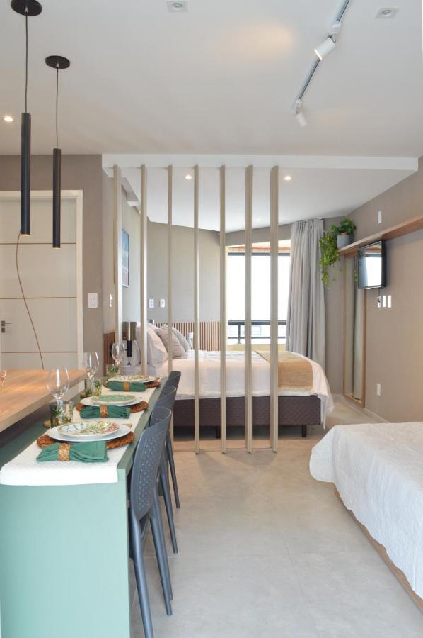 Studio 603 Beira Mar De Pajucara Edf Tenerife Maceio  Luaran gambar