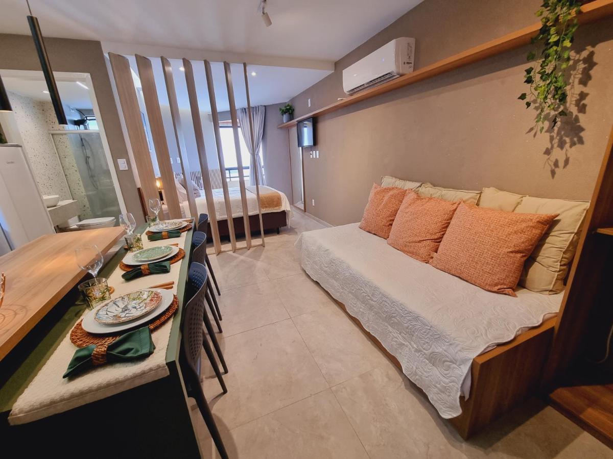 Studio 603 Beira Mar De Pajucara Edf Tenerife Maceio  Luaran gambar