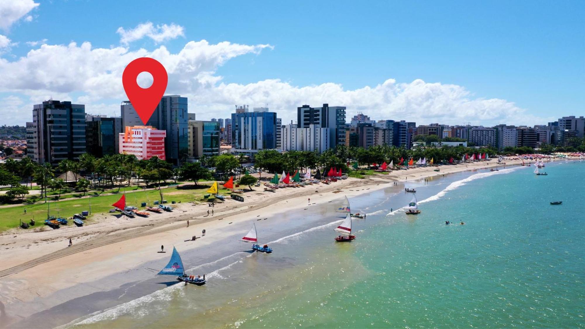 Studio 603 Beira Mar De Pajucara Edf Tenerife Maceio  Luaran gambar